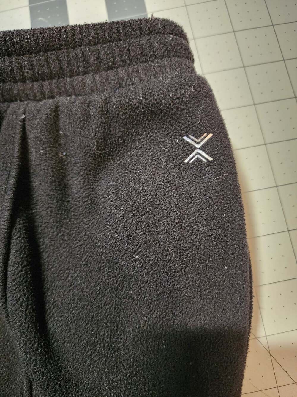 Xersion Fleece Jogger Pants Size L 14 Black